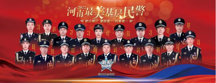 最美的集结最美的出发——2022河南省“最美基层民警”群像