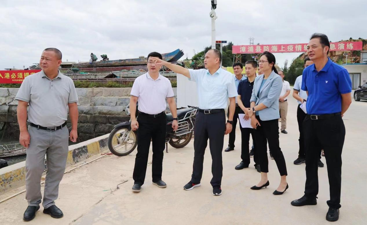 福建漳浦县委书记靠前指挥 确保各项台风防御措施落到实处