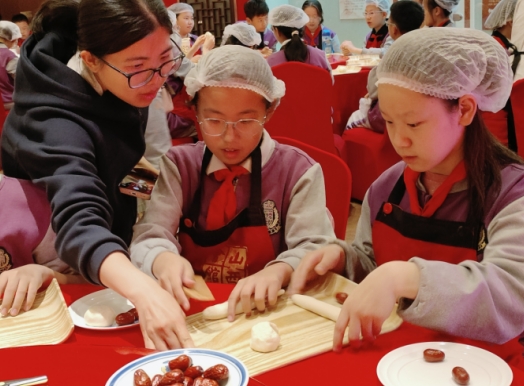太原万柏林区众纺路小学：探秘非遗面艺  传承千年匠心