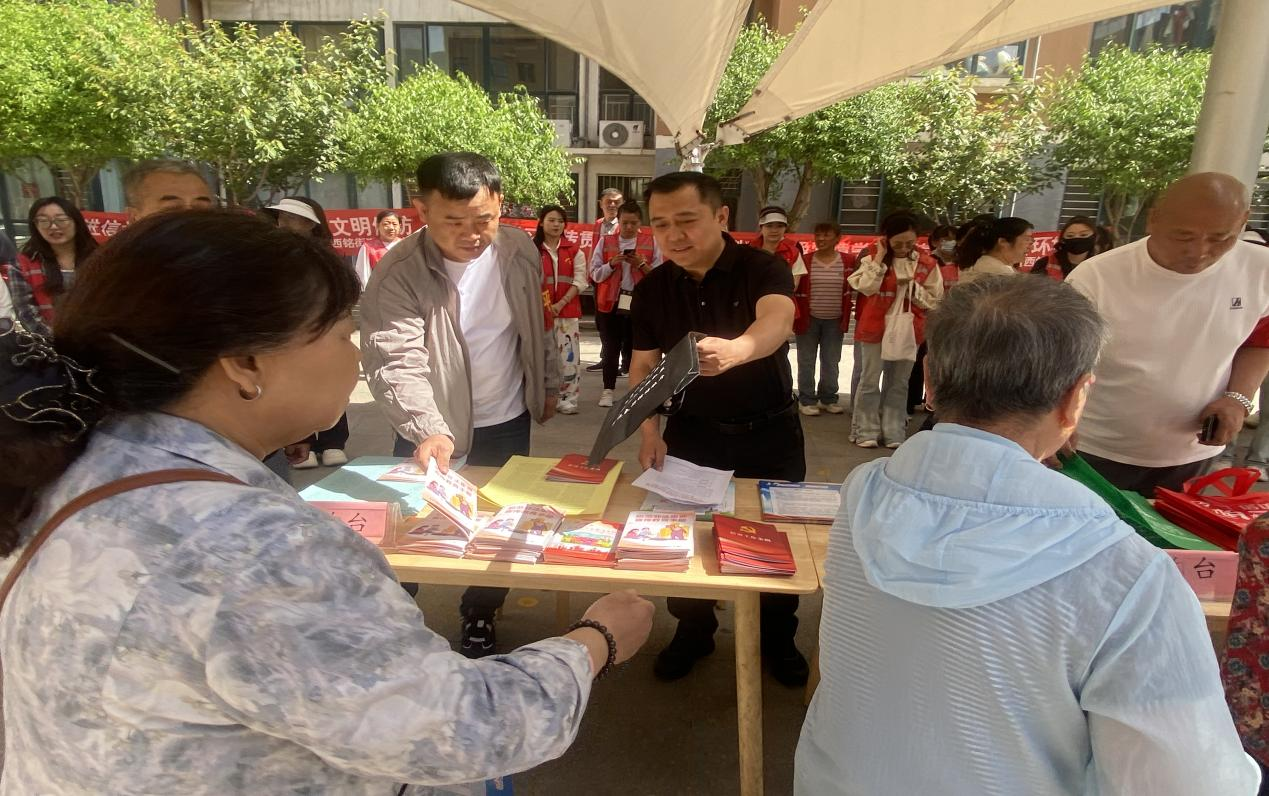 太原万柏林区西铭街道：织密法治宣传网  共筑信访新格局