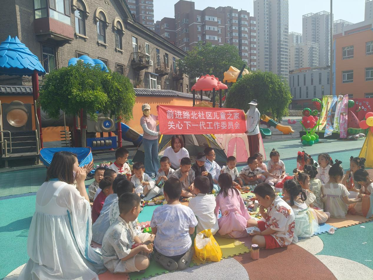 童心浸古韵  双节共传承——太原万柏林区和平街道前进路北社区
