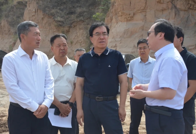 运城市委常委、副市长孙鹏程调研黄河流域生态环境综合治理和群众