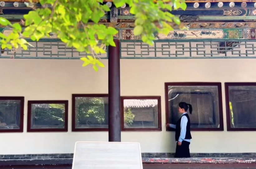 太原晋祠博物馆：古碑意外走红  成歌迷“打卡”新热点