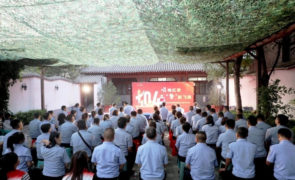 临汾霍州市公安局举办“唱响红歌，警彩飞扬”七一主题红歌会