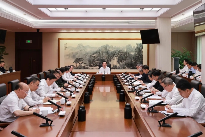 浙江省委常委会传达学习习近平总书记重要讲话重要指示精神 研究