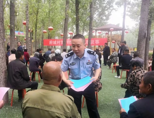 临汾安泽县府城派出所张峰：忠诚坚守  担当奉献