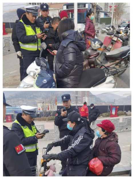 临汾永和县公安局交警大队城区交通秩序整治见实效300.png