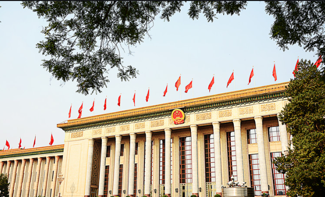 欢迎中外记者采访十四届全国人大一次会议和全国政协十四届一次会议