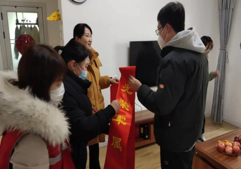 太原万柏林：情系军人家属 网格温暖人心