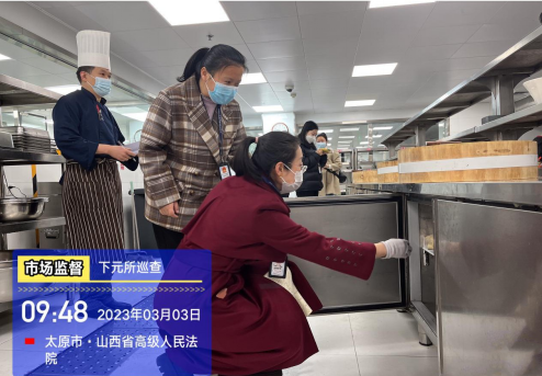 太原万柏林区市监局开展机关厂矿食堂食品安全专项检查