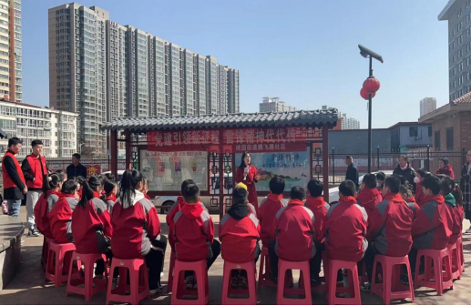 春暖三月学雷锋，太原古交桃园街道在行动