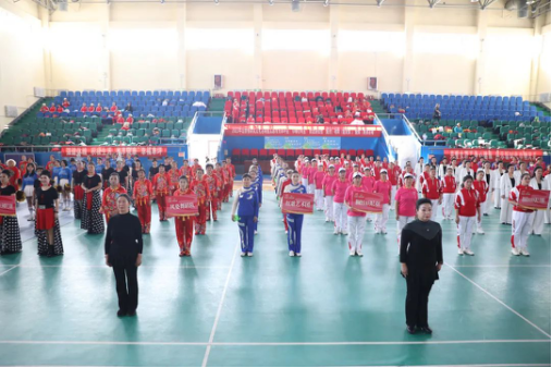 精彩！2023年山西省群众文化活动暨太原尖草坪区“巾帼心向党 奋进新征程”健身广