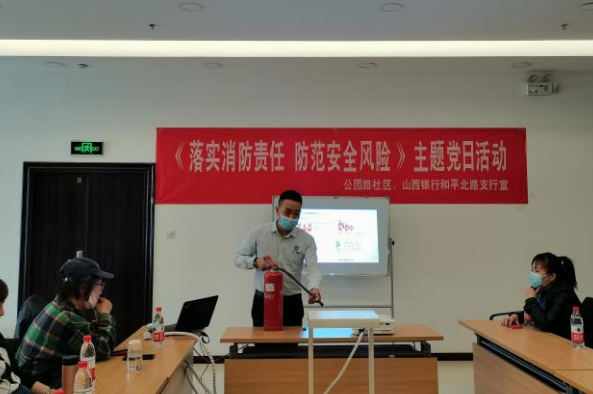 太原万柏林区公园路社区：“消”于起始  防于未“燃”