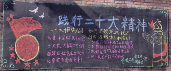 山西代县上磨坊乡开展“学习二十大,永远跟党走,奋进新征程”主题板报风采展活动660.png