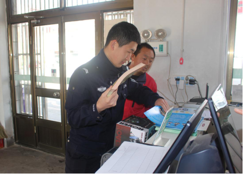 山西太谷公安：开展安全大检查工作