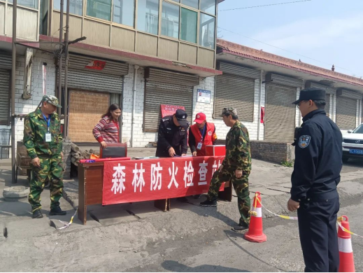 临汾翼城公安筑牢防火安全线