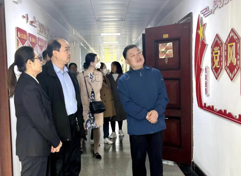 太原古交市宣传系统党委到市人民检察院现场参观学习
