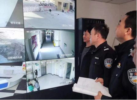 临汾永和县公安局对辖区医院机构开展督导检查工作