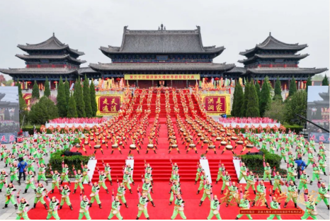 临汾洪洞公安局圆满完成第三十三届大槐树寻根祭祖大典安保任务