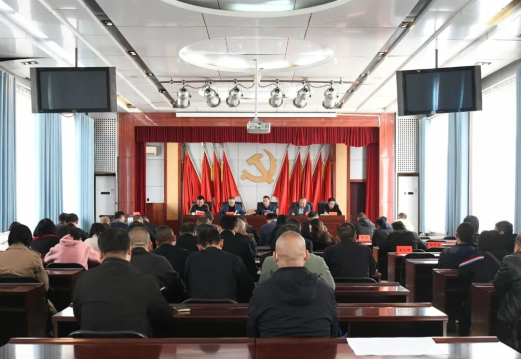 山西阳城县住建局召开誓师大会