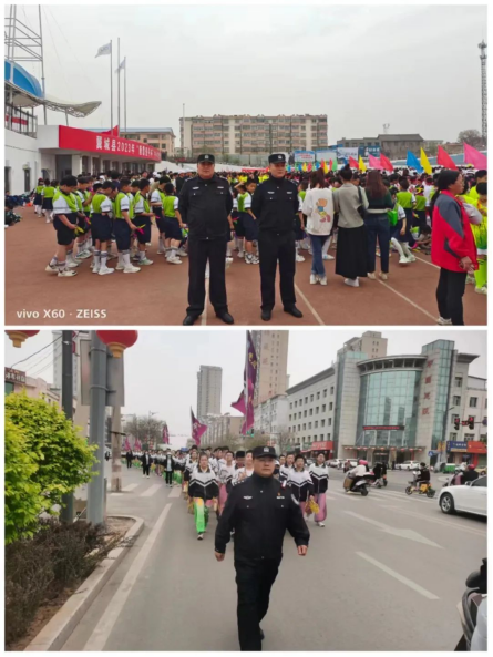 临汾翼城公安完成中小学生春季田径运动会开幕式安保工作