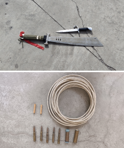 山西左权县公安羊角所：深入辖区开展收缴管制刀具及“缉枪治爆”宣传工作