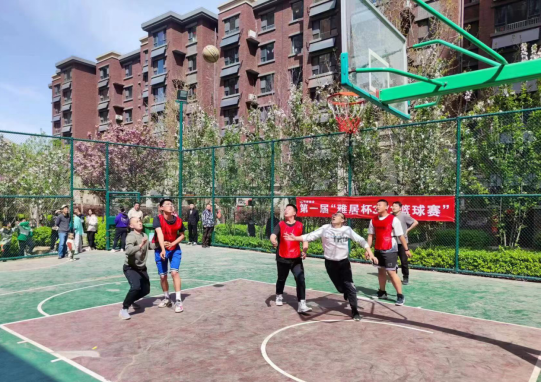太原小店区北营街道：社区篮球赛架起居民连心桥