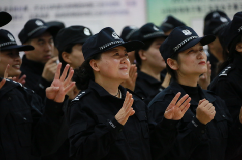 山西太谷：警务实战凝警心  欢声笑语暖警营