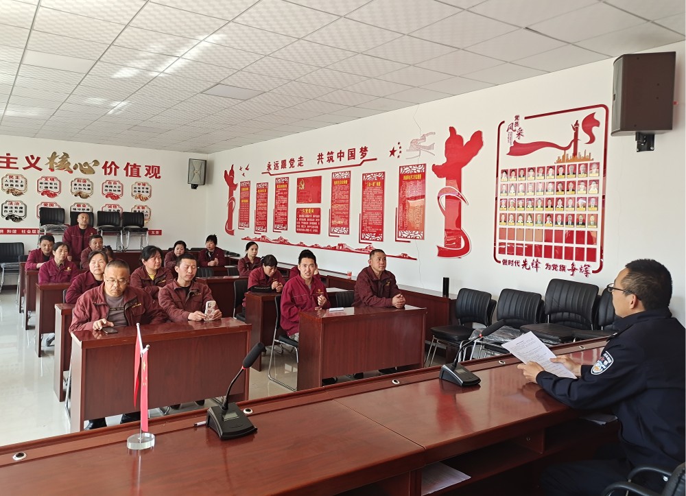 山西榆社公安：消防宣传进企业，筑牢安全“防火墙”