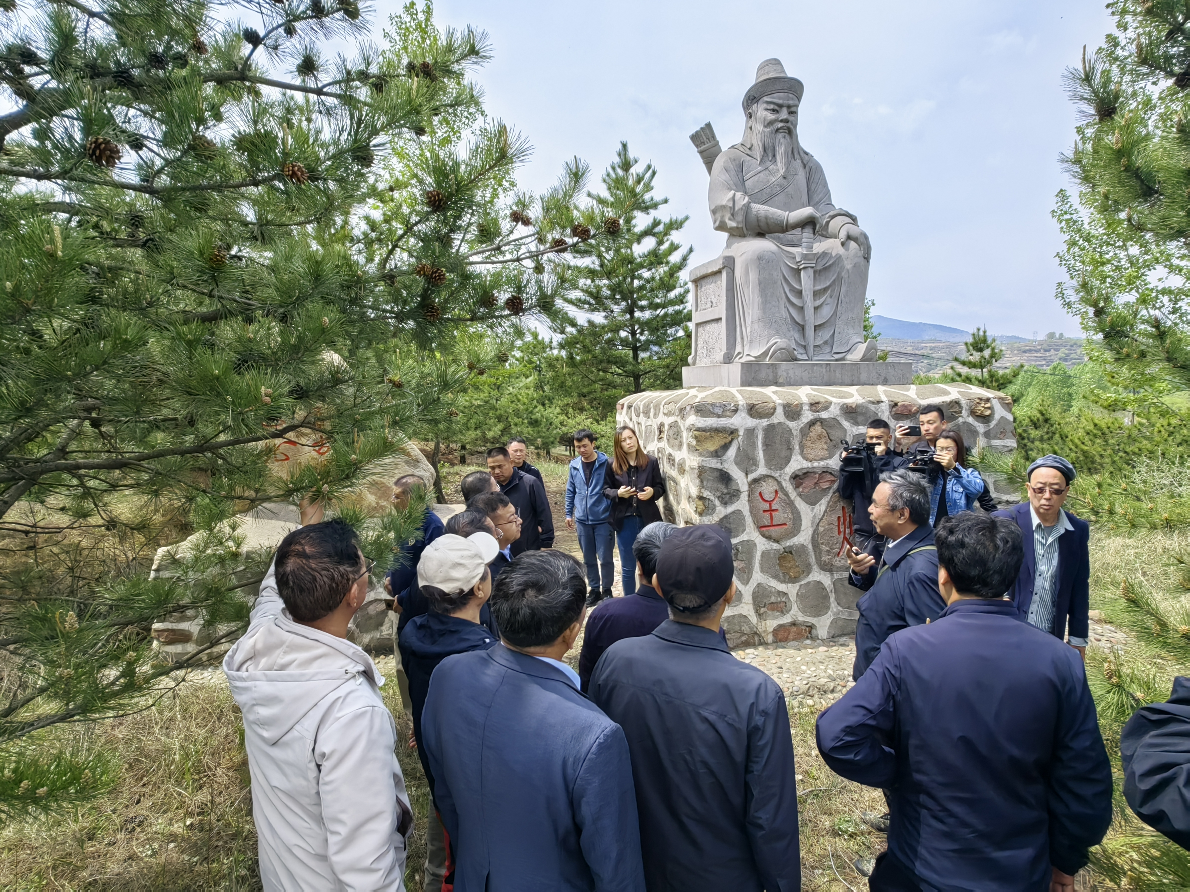 中国西游记文化研究会一行莅临娄烦开展“西游文化”调研