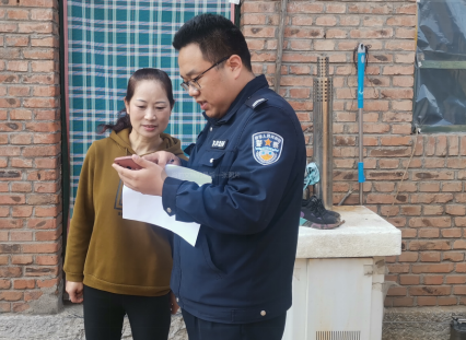 【平安晋中二号】山西和顺县公安局青城派出所深入村庄开展反诈宣传