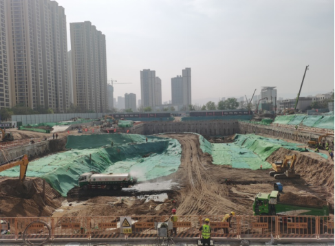 太原：兴华街泵站奏响项目建设“奋进曲”