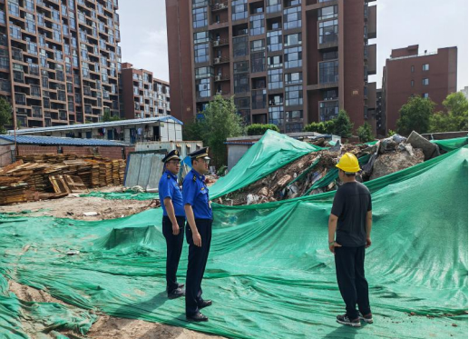 太原市城管执法队七大队：“三步式执法”推动建筑工地垃圾规范处置