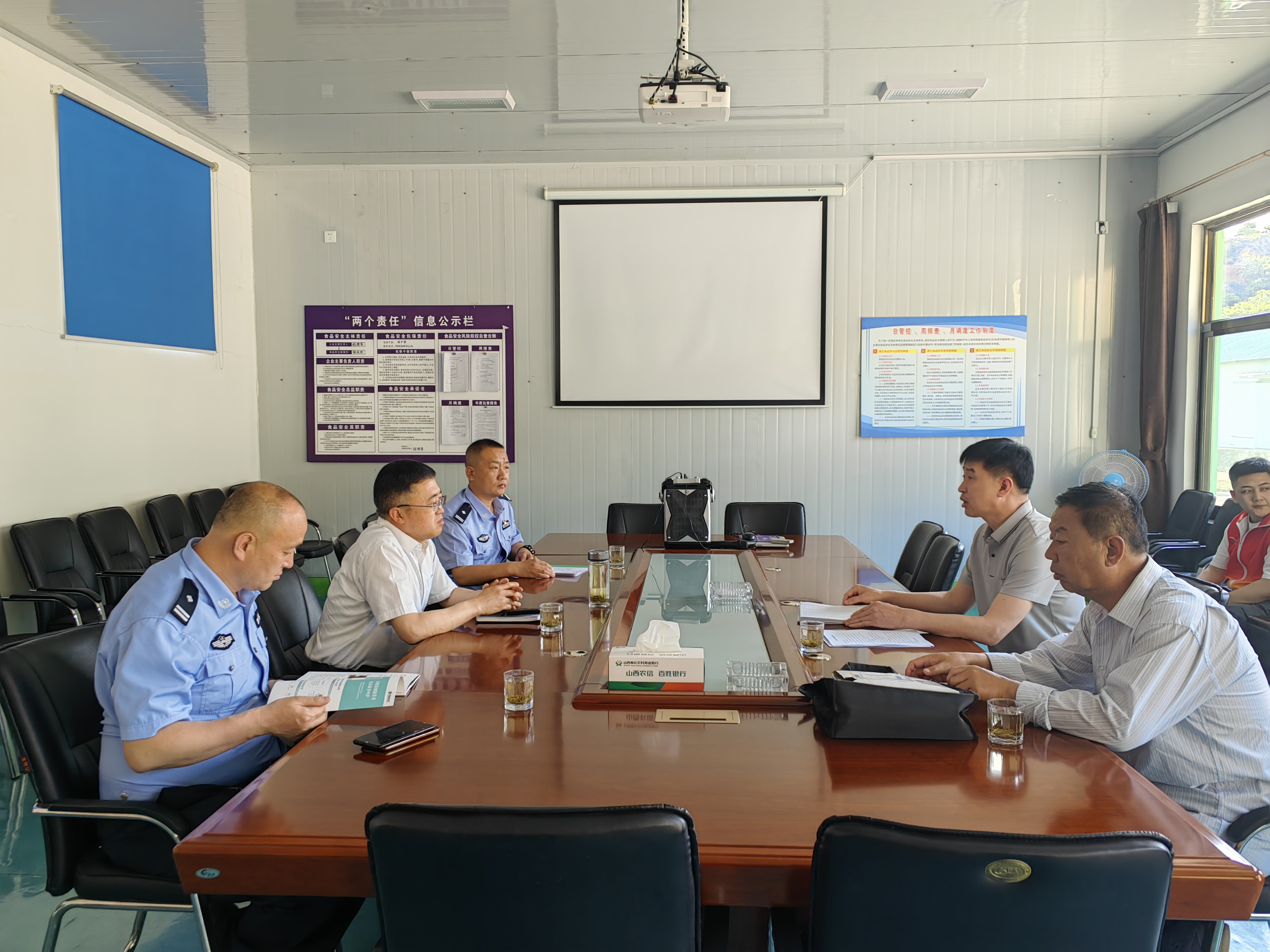 山西榆社县：马志武深入田禾生物科技有限公司开展入企服务