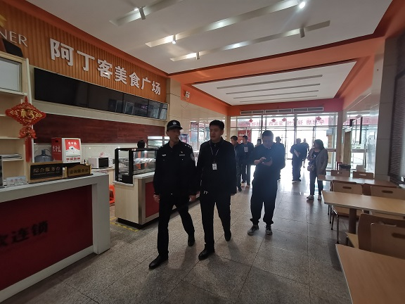 山西太谷公安分局联合开展消防安全检查