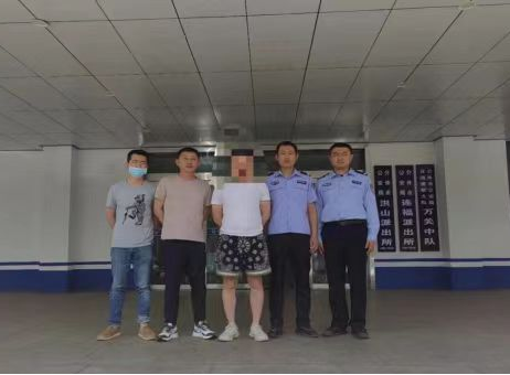 山西介休公安洪山所：抓获一名网上在逃人员