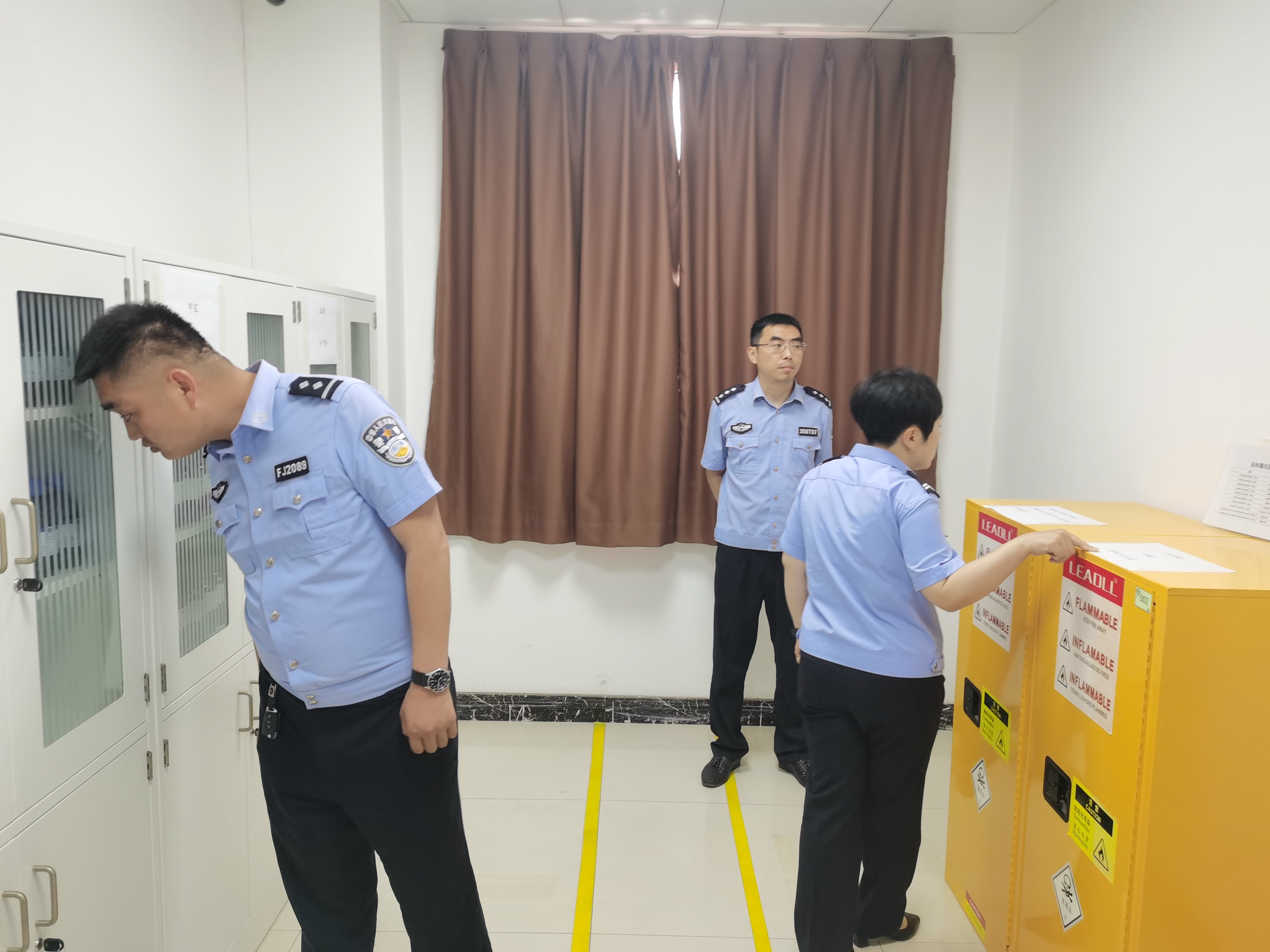 山西太谷公安：深入辖区企业开展易制爆危险化学品安全检查