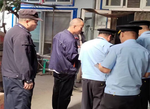 山西昔阳县公安局三都派出所开展矿区修理厂治安检查