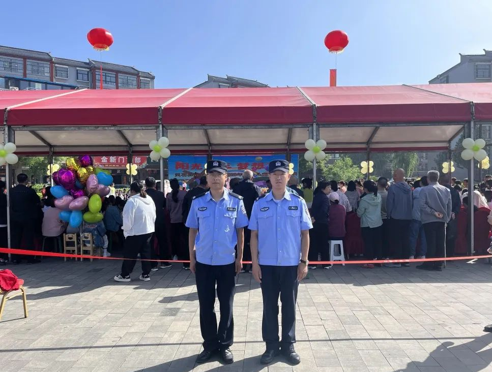 山西灵石公安静升派出所圆满完成“六一”期间校园活动安保任务