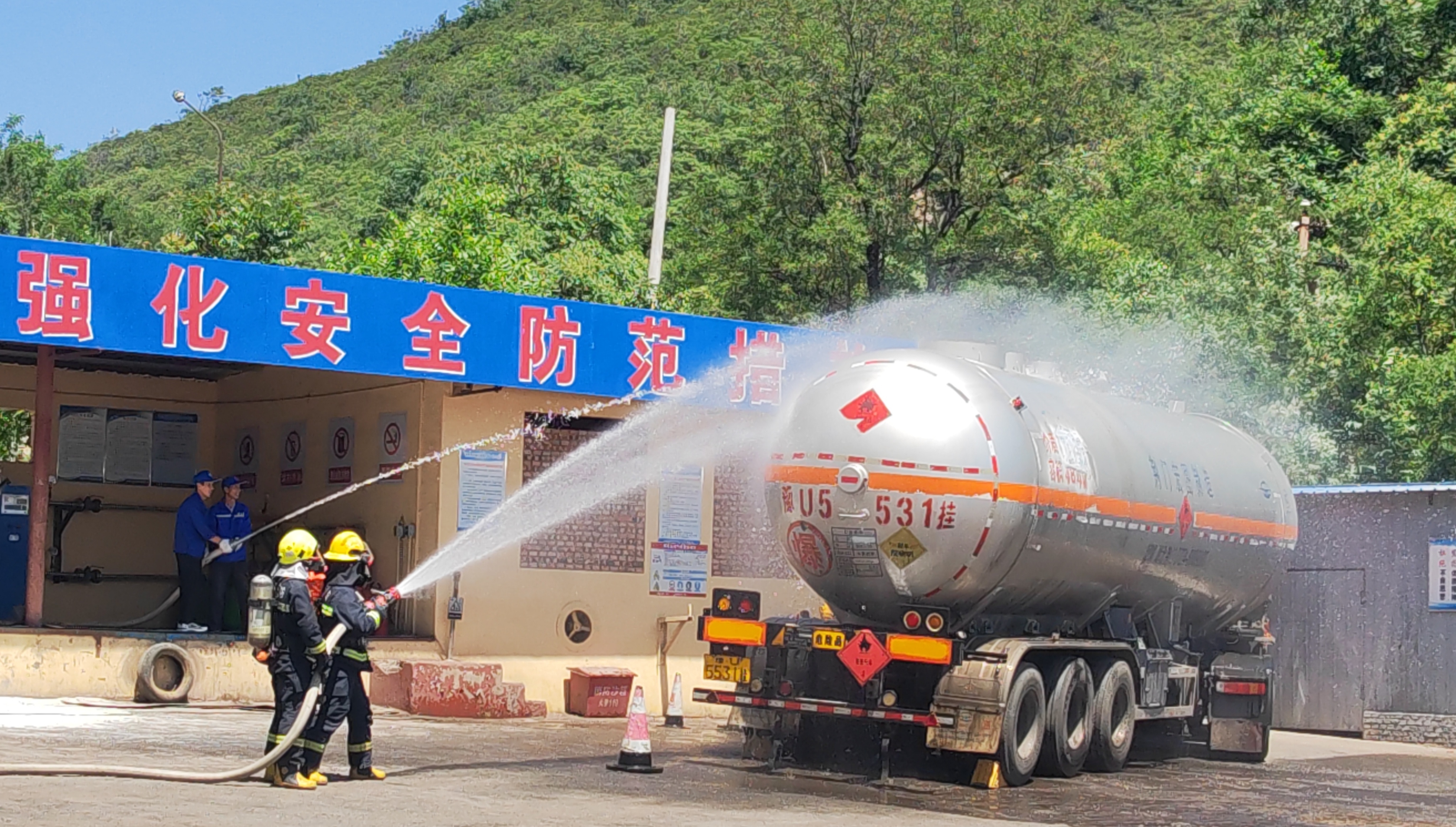 太原晋源区：组织开展燃气事故应急演练