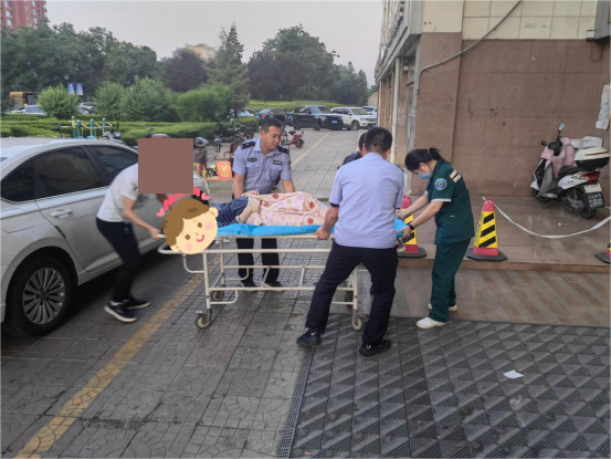 山西介休公安刑侦大队：偶遇临产孕妇，民警快速救援