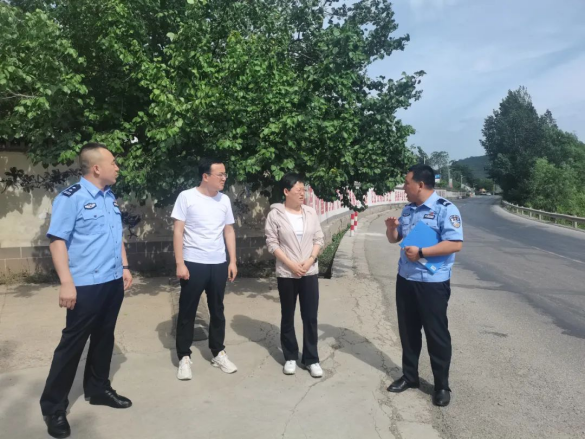 临汾吉县：张丽青一行督导辖区事故多发路段隐患治理工作