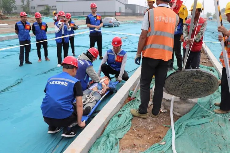 太原市政集团四公司开展安全生产月系列活动