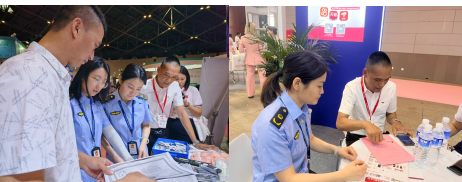 太原万柏林区市场监督管理局多措并举开展“美博会”安全监管