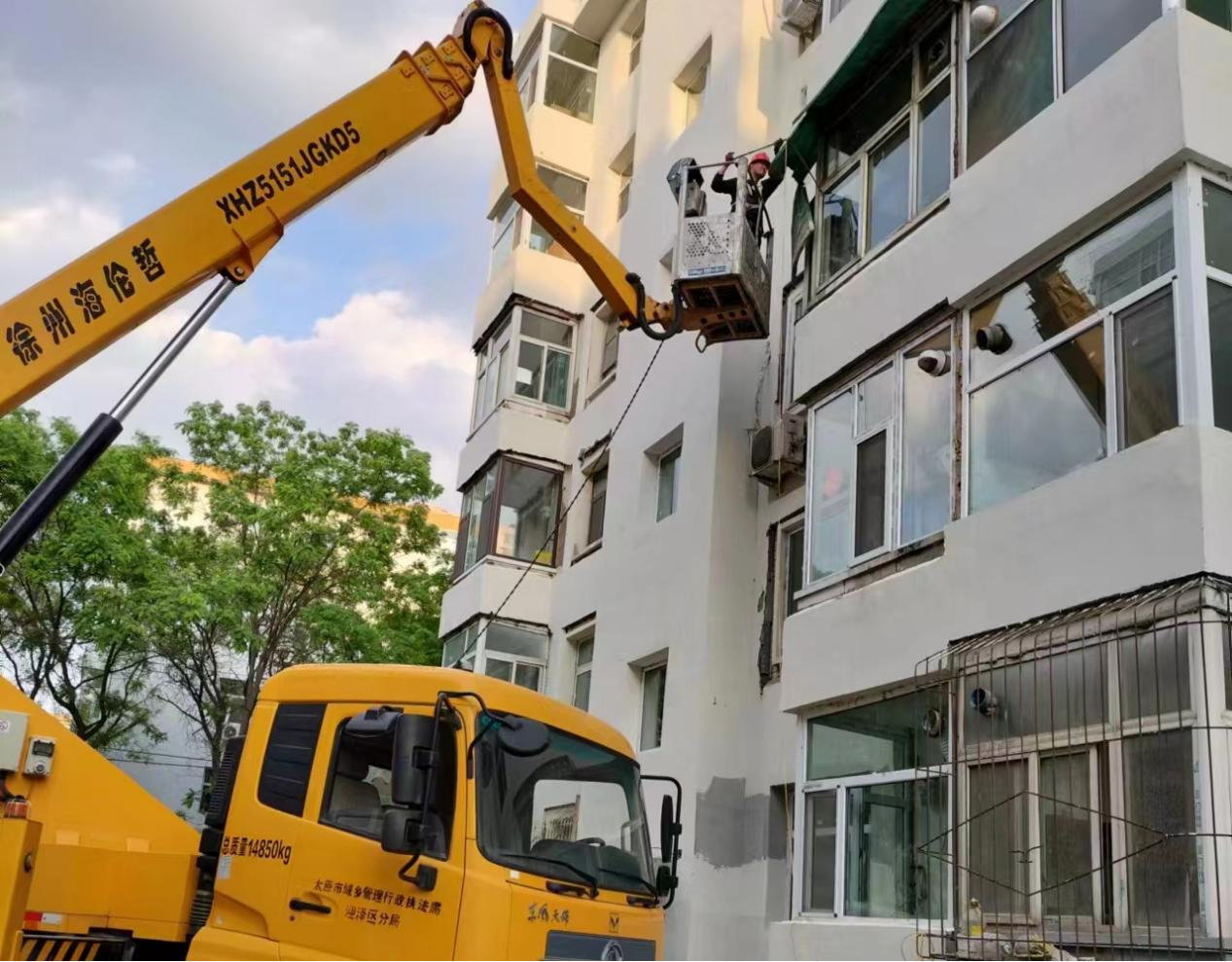 太原迎泽区：老楼穿“新袍”，安全温暖颜值高