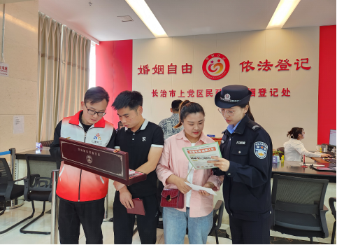 山西长治市公安局上党分局积极开展禁毒宣传月活动