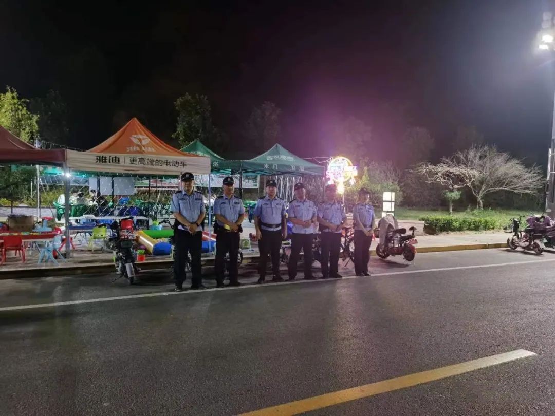 长治沁县公安：守护夏日“烟火气” 当好城市“守夜人”