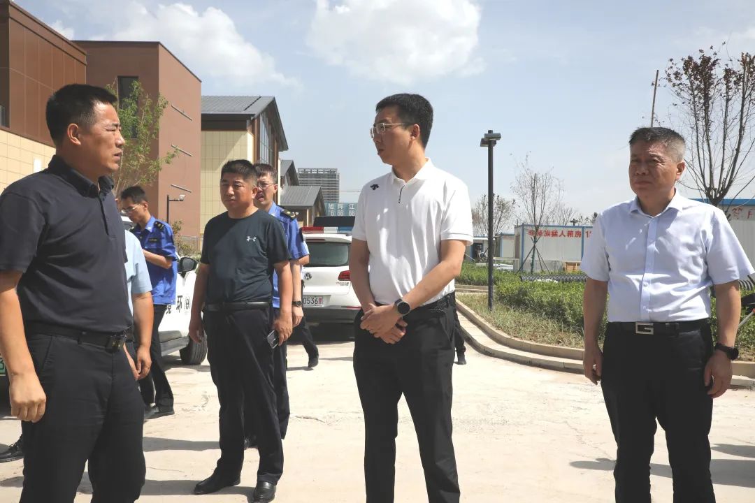 科学精准治污   高效防治管控——太原尖草坪区区委副书记、区长张力维调研督导环保