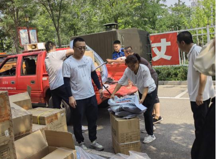 太原万柏林区应急管理局：发放防汛物资  确保平安度汛