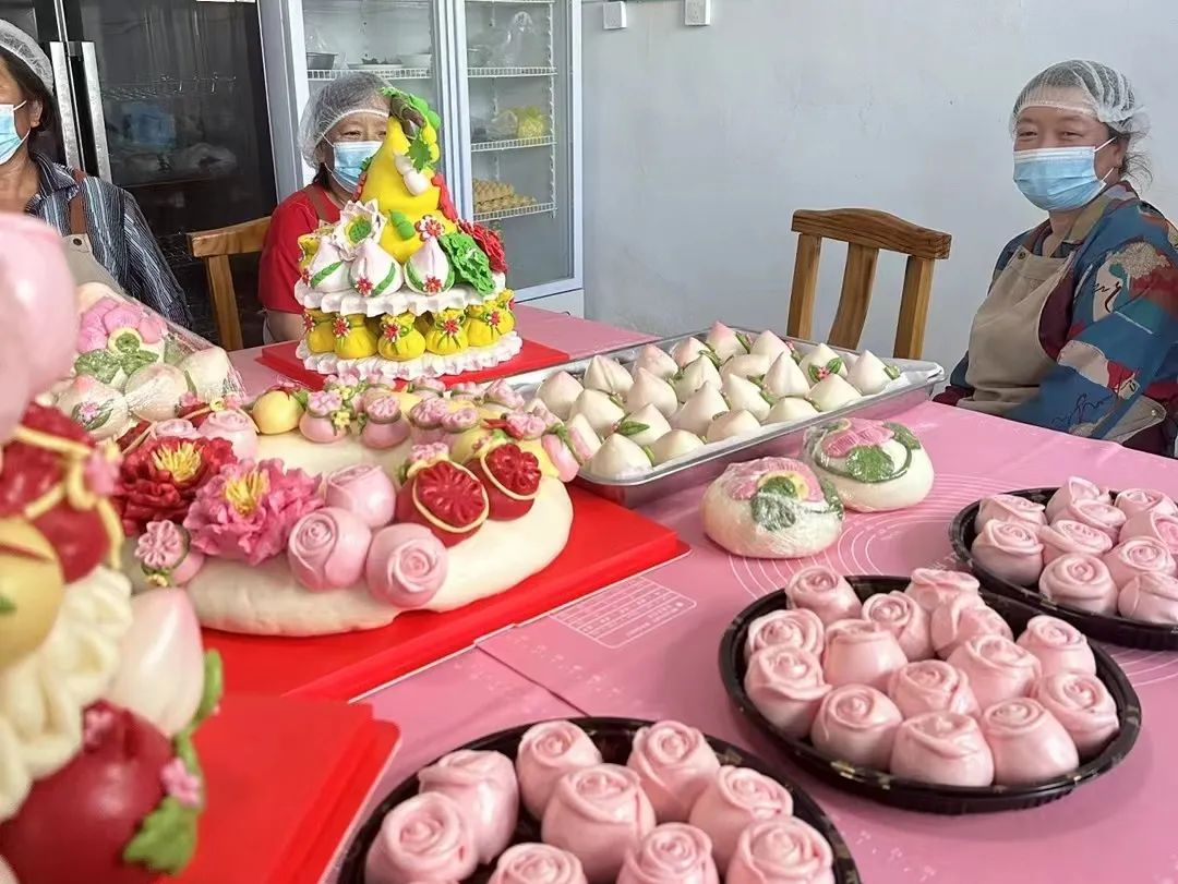 太原娄烦县杜交曲镇：蒸一笼花馍，蒸出乡村振兴好生活